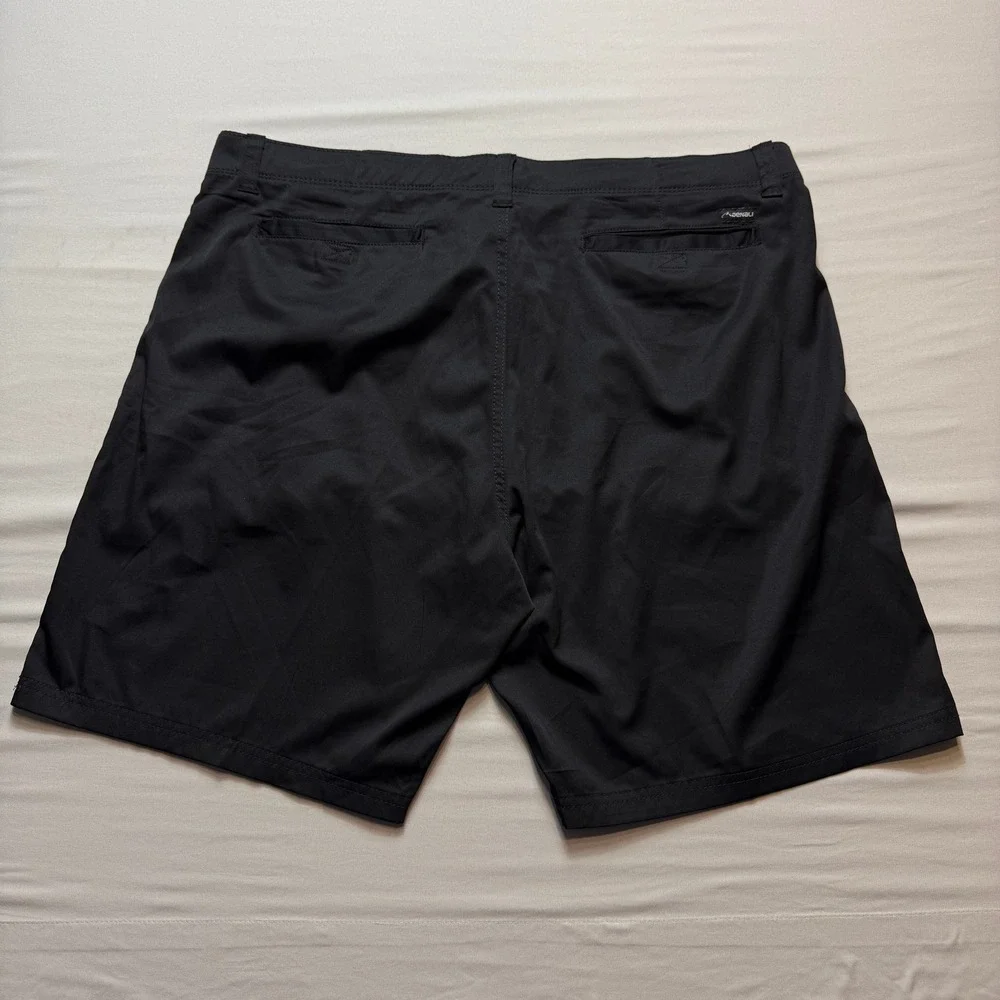 Denali Mens Black Performance Golf Shorts Size‎ 40 Stretch Quick Dry Outdoor